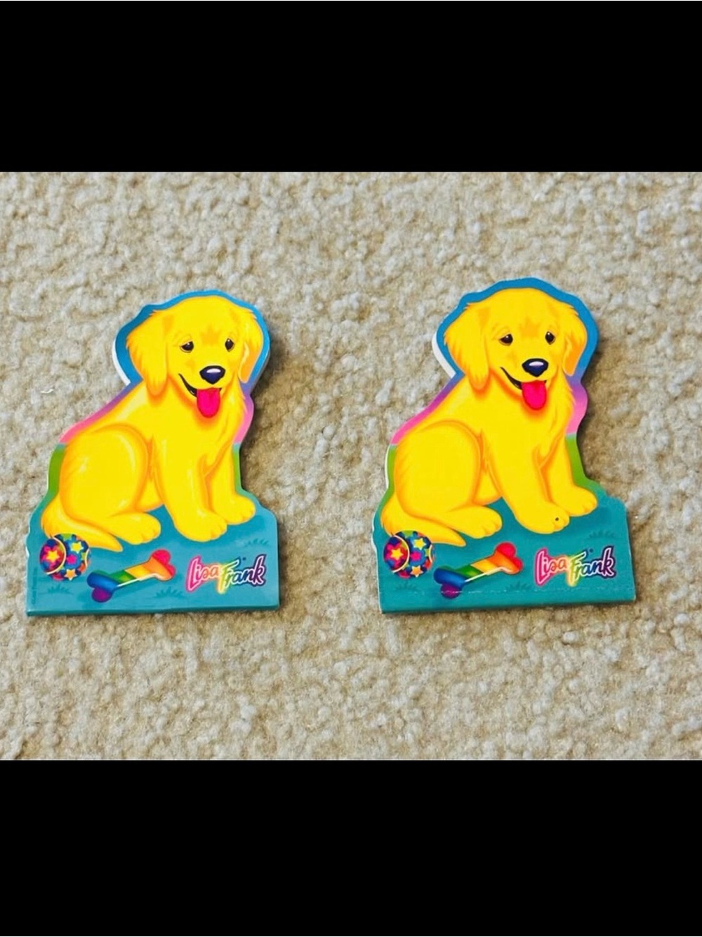Lisa Frank Small Vintage Dog Notepads